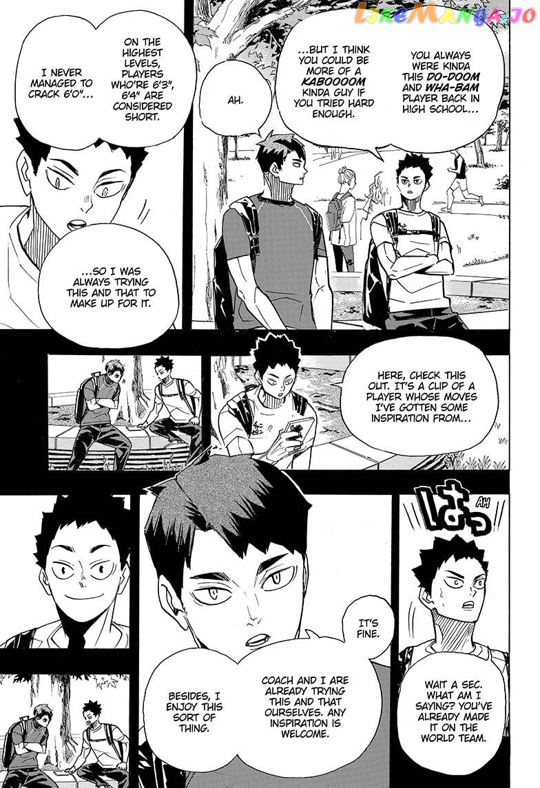 Haikyuu!!, Chapter 395 image 09